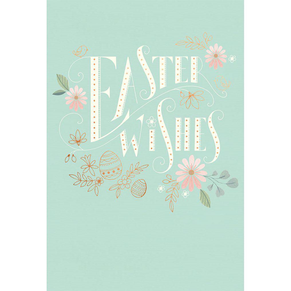 Easter Wishes Easter card for mother by Pictura featuring colorful floral design and festive Easter message.